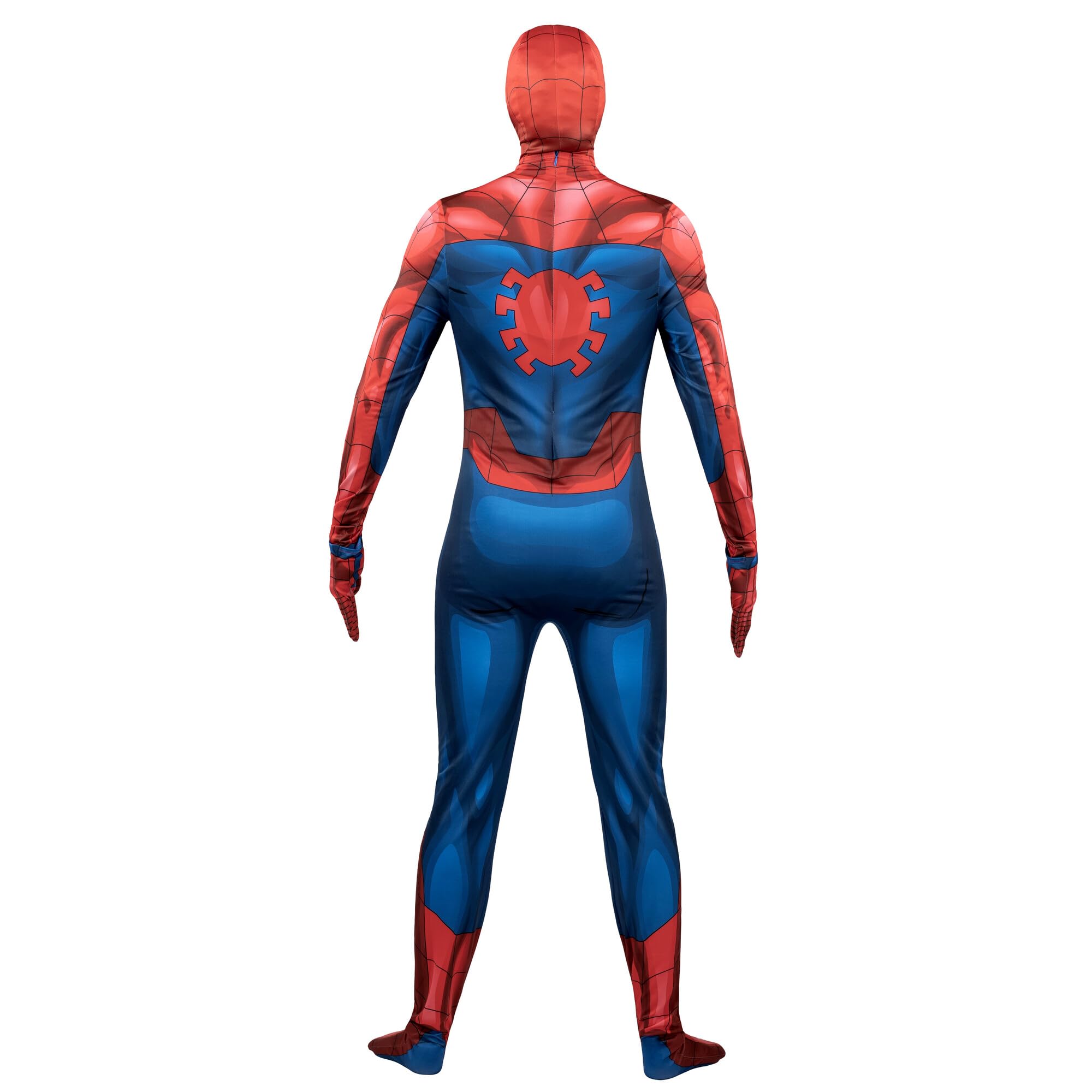 Amazon.co.jp: MARVEL スパイダーマン 公式 大人用 デラックス 全身